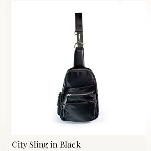 Bagnet City Sling Black Bag